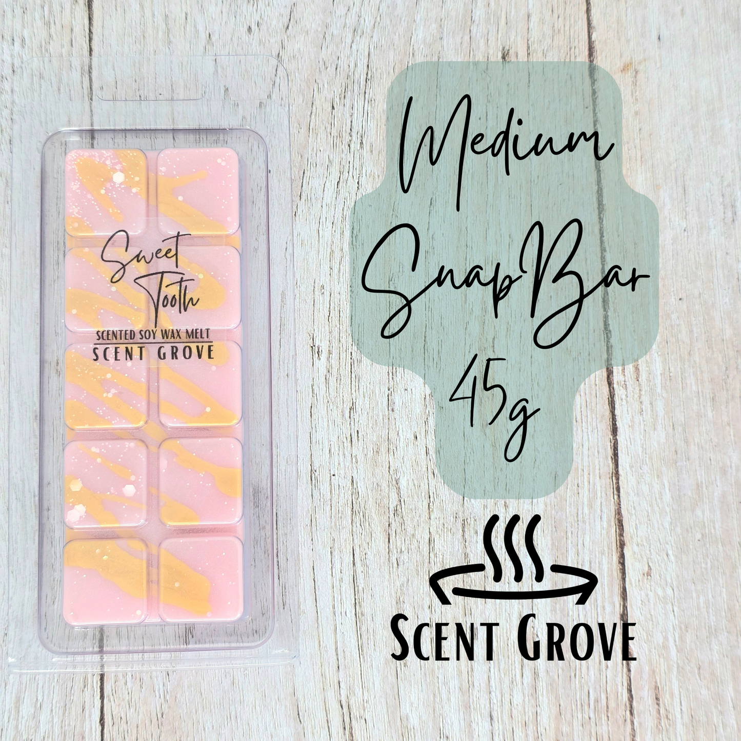 Sweet Tooth scented soy wax melt
