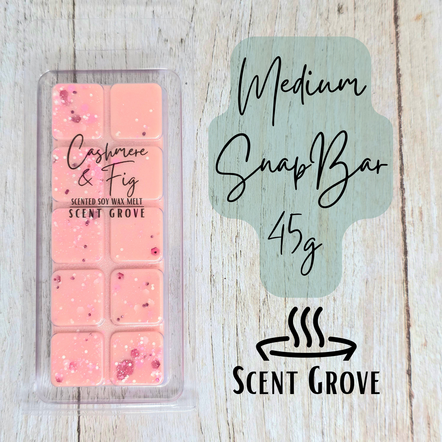 Cashmere & Fig scented soy wax melt