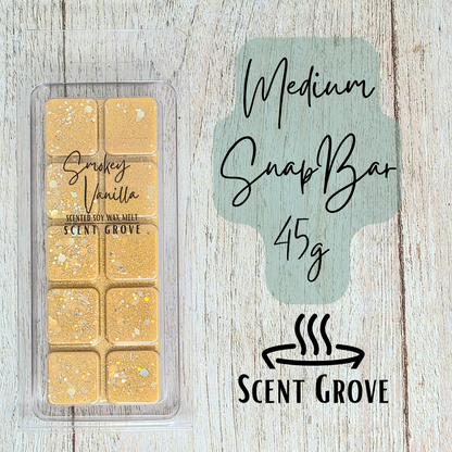Smokey Vanilla scented soy wax melt
