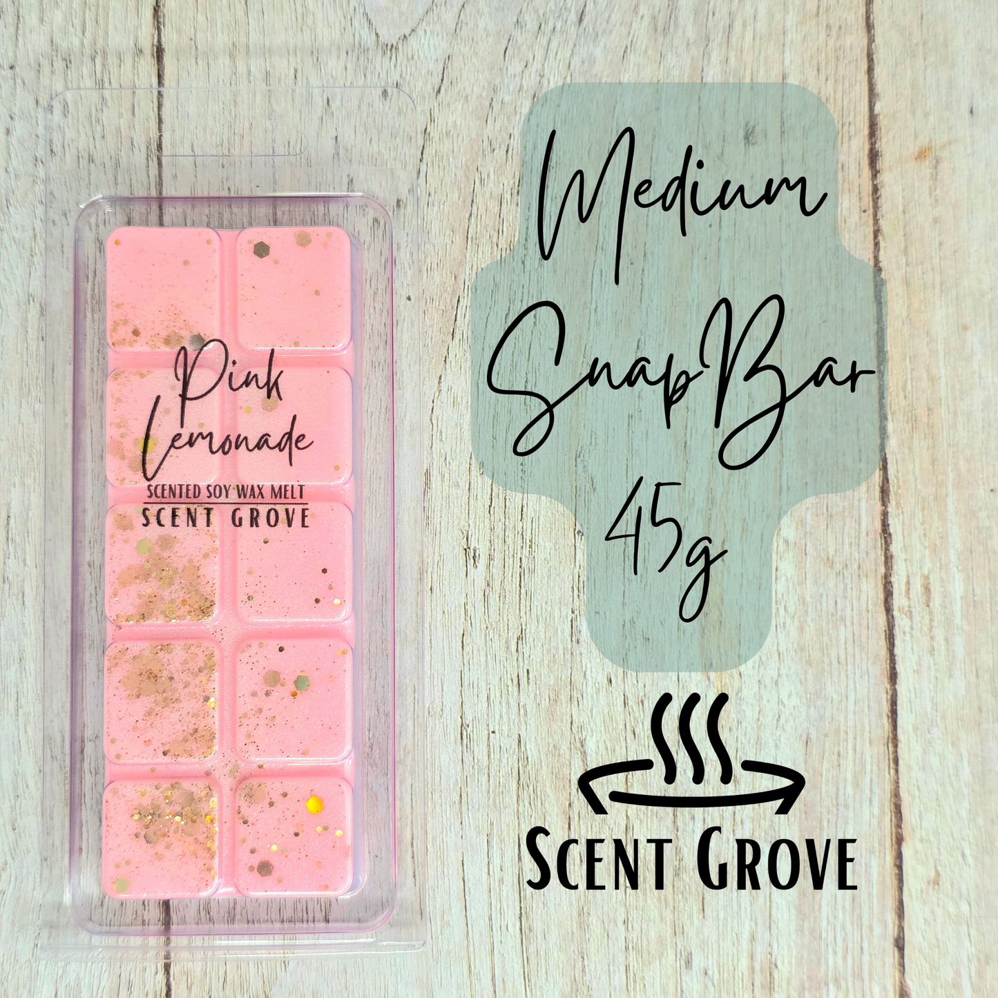 Pink Lemonade scented soy wax melt