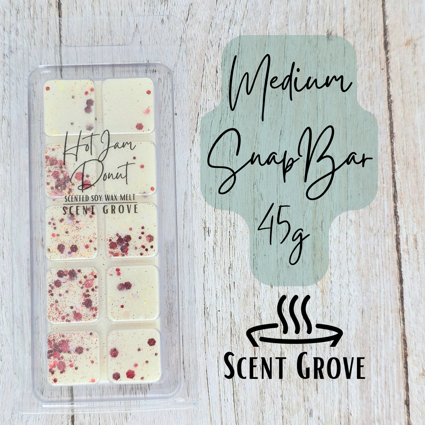 Jam Donut scented soy wax melt