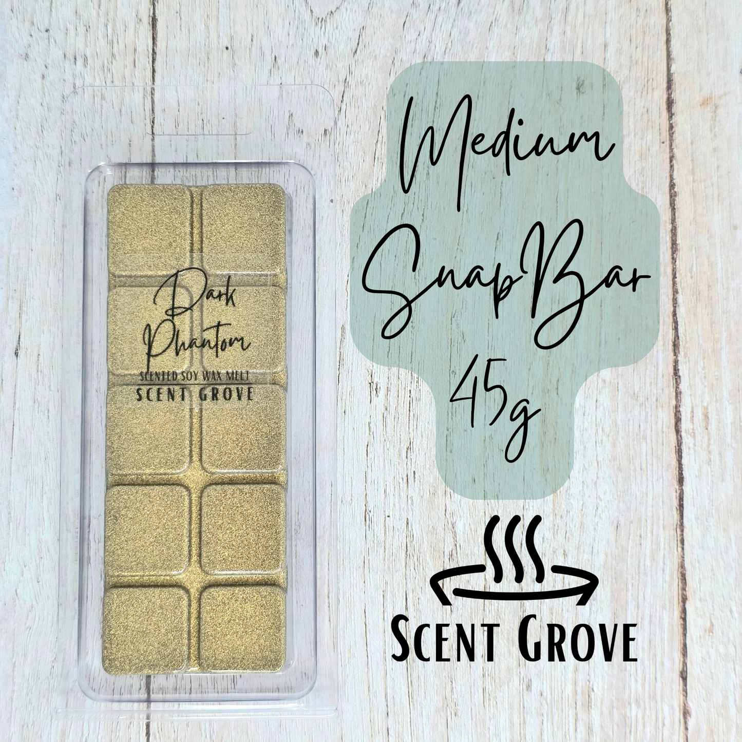 Dark Phantom scented soy wax melt