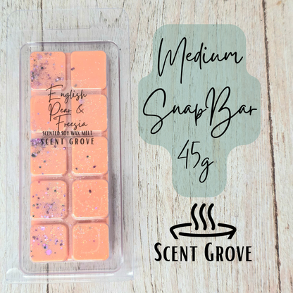 English Pear & Freesia soy wax melt