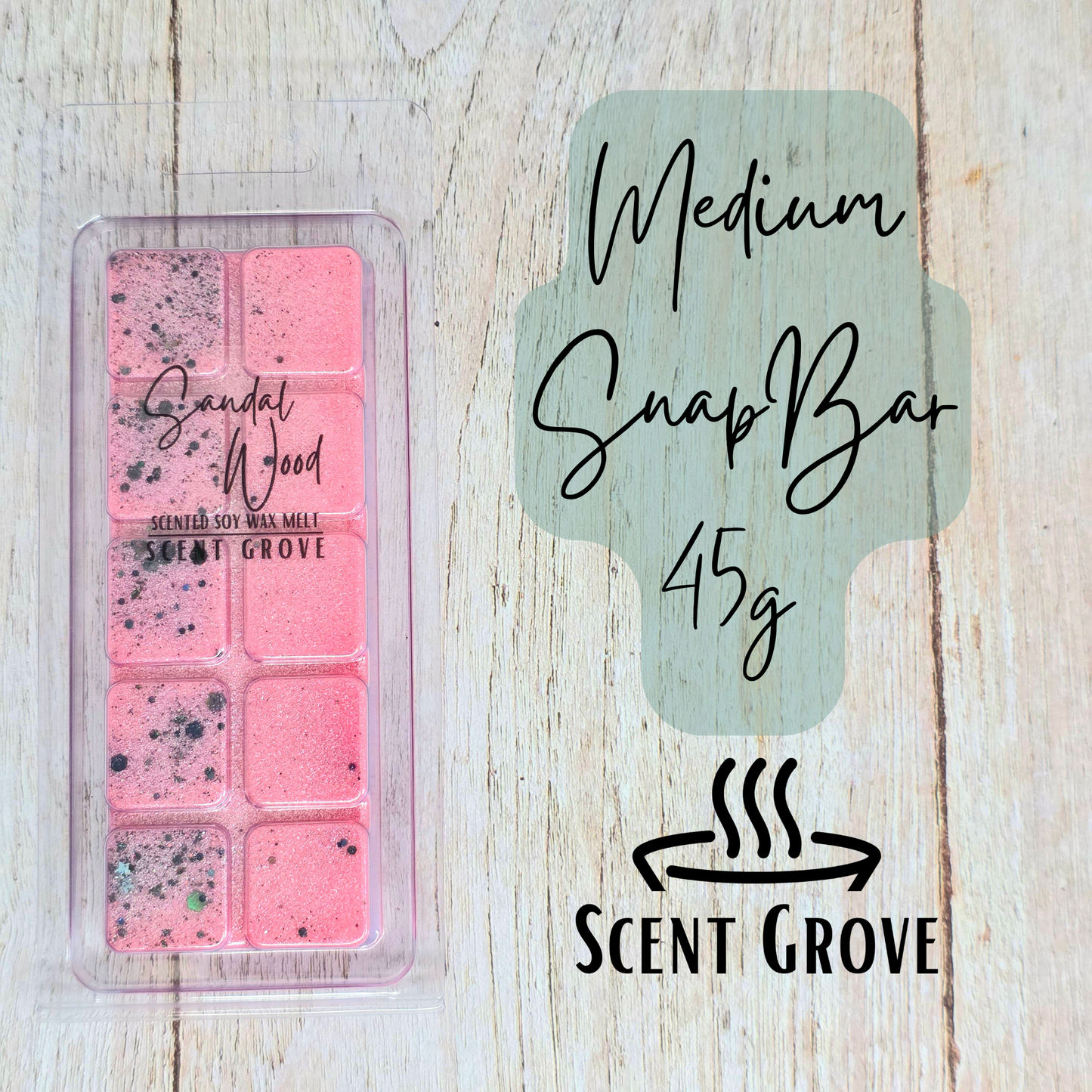 Sandalwood scented soy wax melt