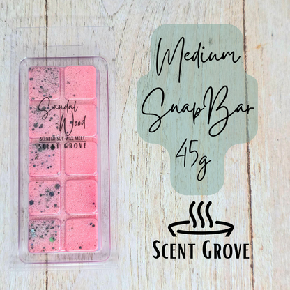 Sandalwood scented soy wax melt