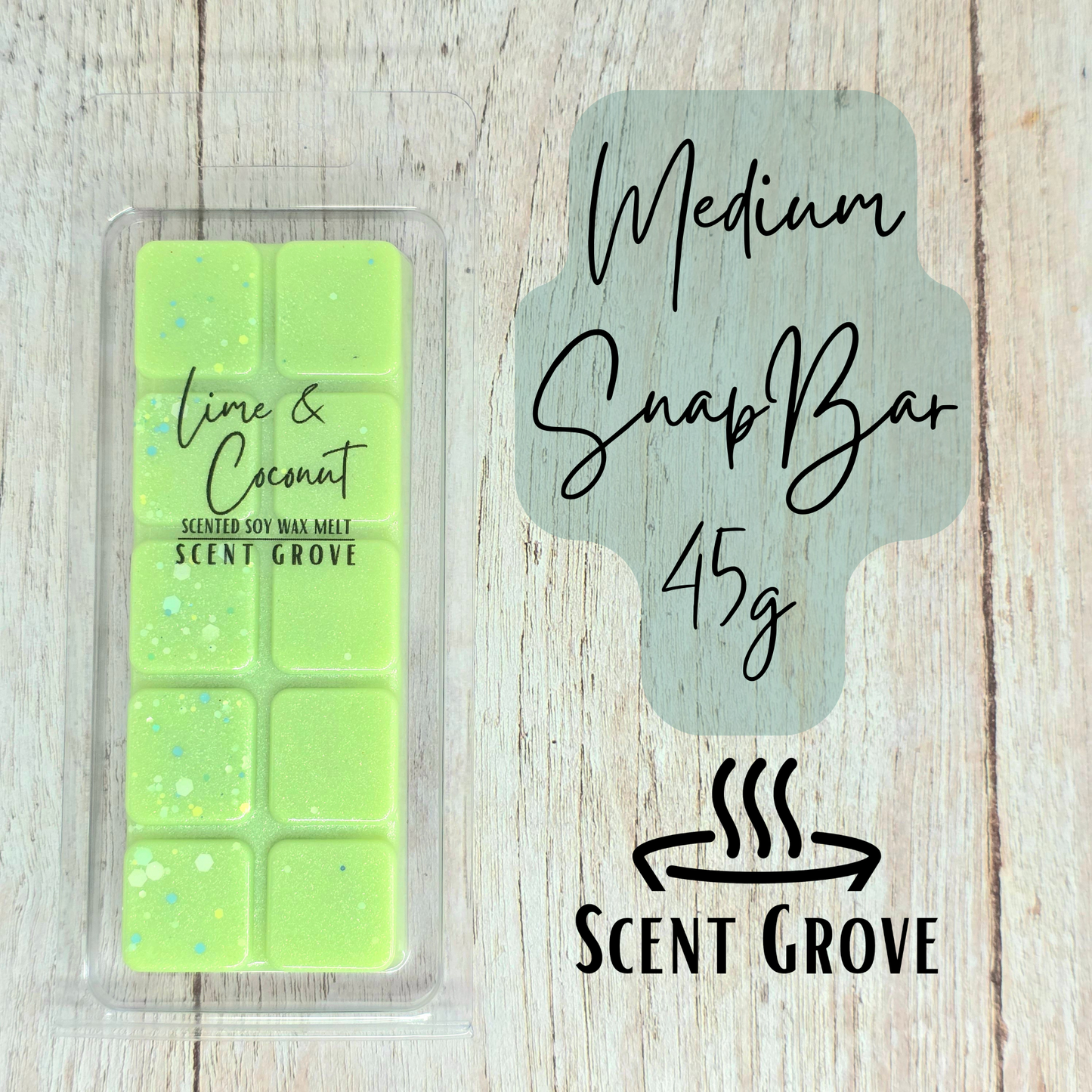 Lime & Coconut soy wax melt