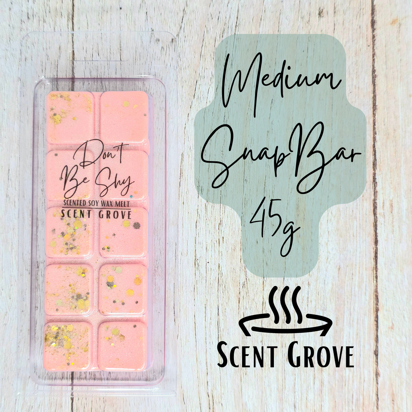 Don't Be Shy scented soy wax melt