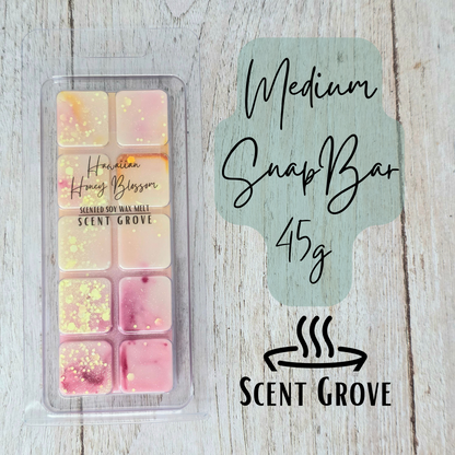 Hawaiian Honey Blossom scented soy wax melt