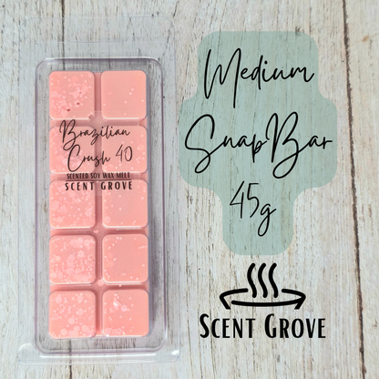 Brazilian Crush 40 scented soy wax melt
