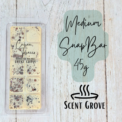 Cuban Tob-acco scented soy wax melt