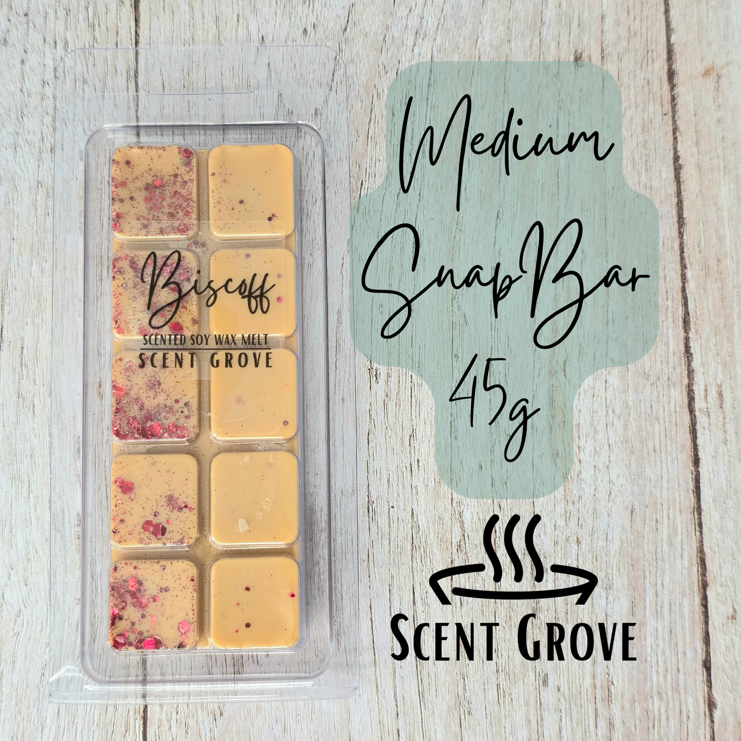 Biscoff scented soy wax melt