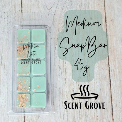Matcha Latte scented soy wax melt