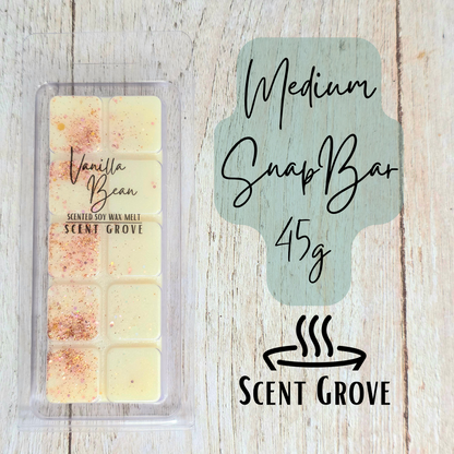 Vanilla Bean scented soy wax melt