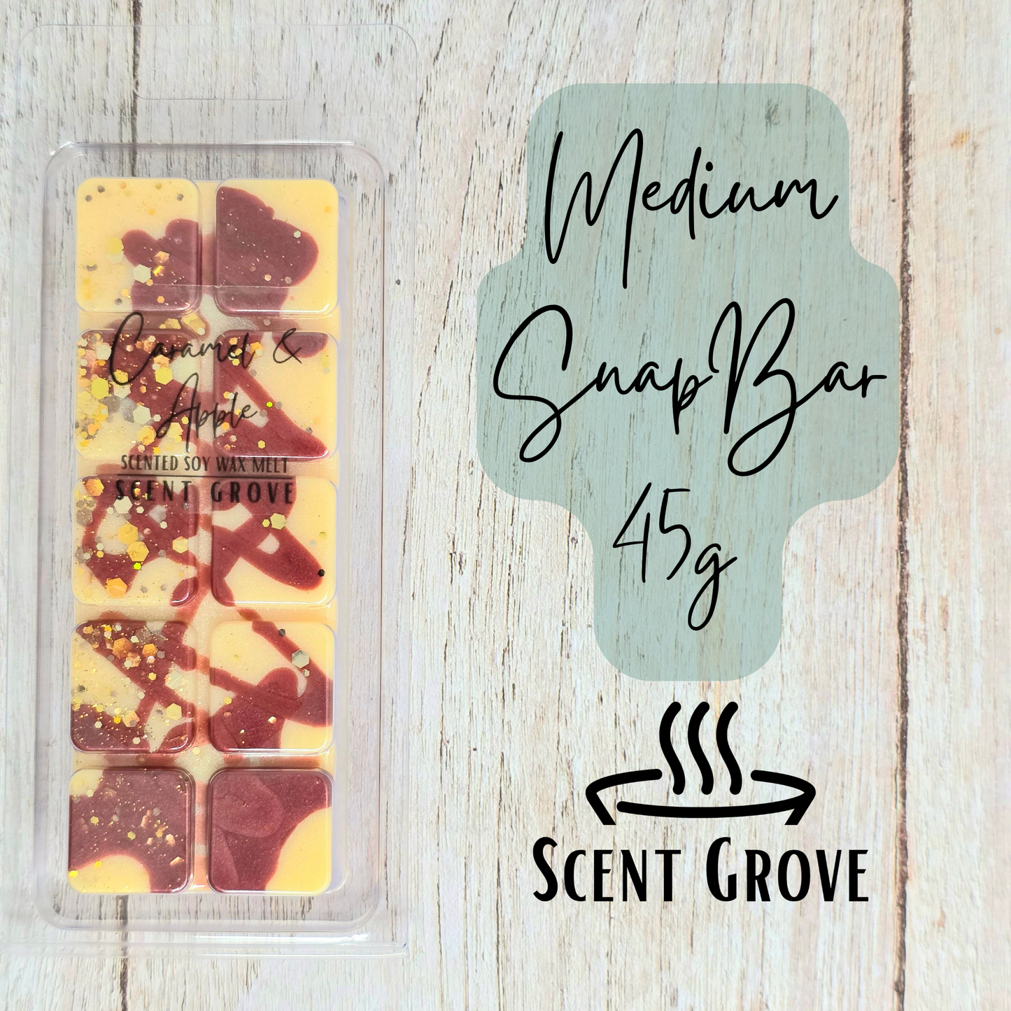 Caramel & Apple soy wax melt
