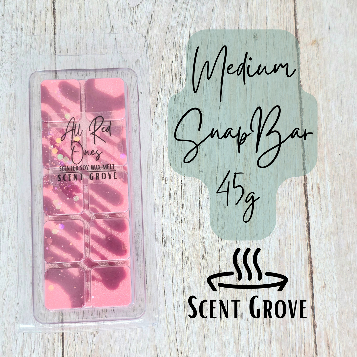 All Red Ones scented soy wax melt