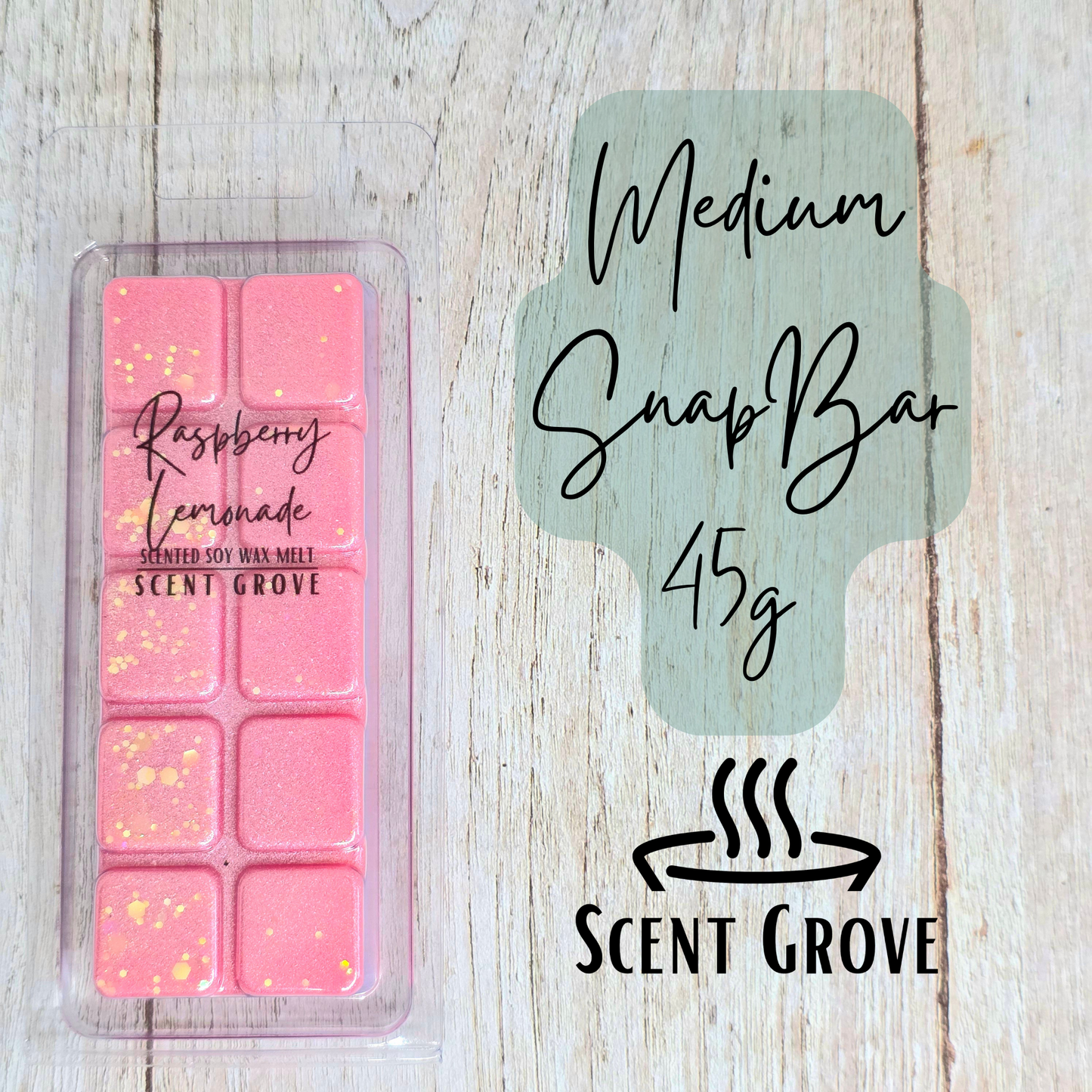 Raspberry Lemonade scented soy wax melt