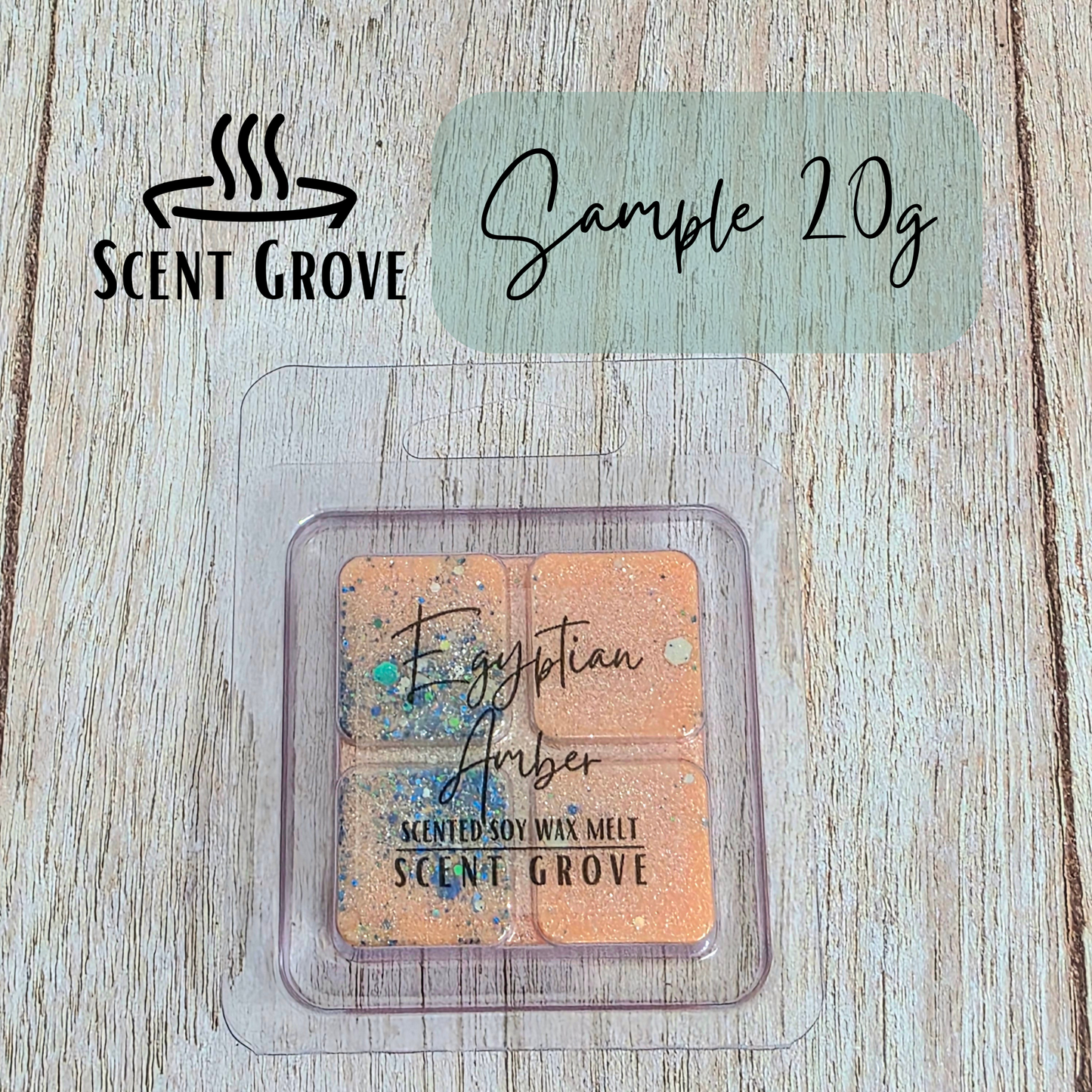 Egyptian Amber scented soy wax melt