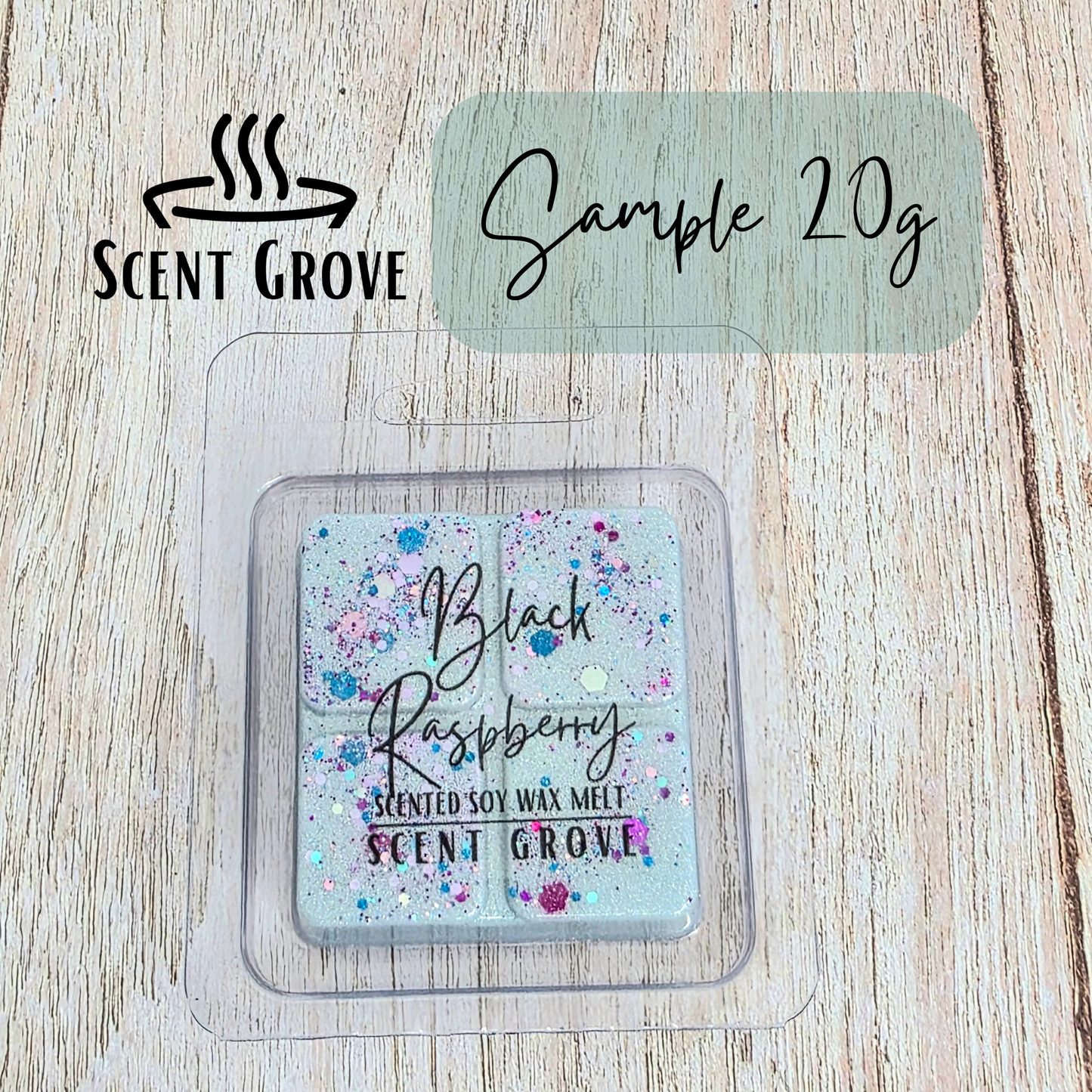 Black Raspberry scented soy wax melt