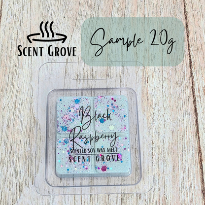 Black Raspberry scented soy wax melt