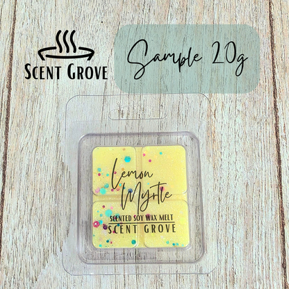 Lemon Myrtle scented soy wax melt