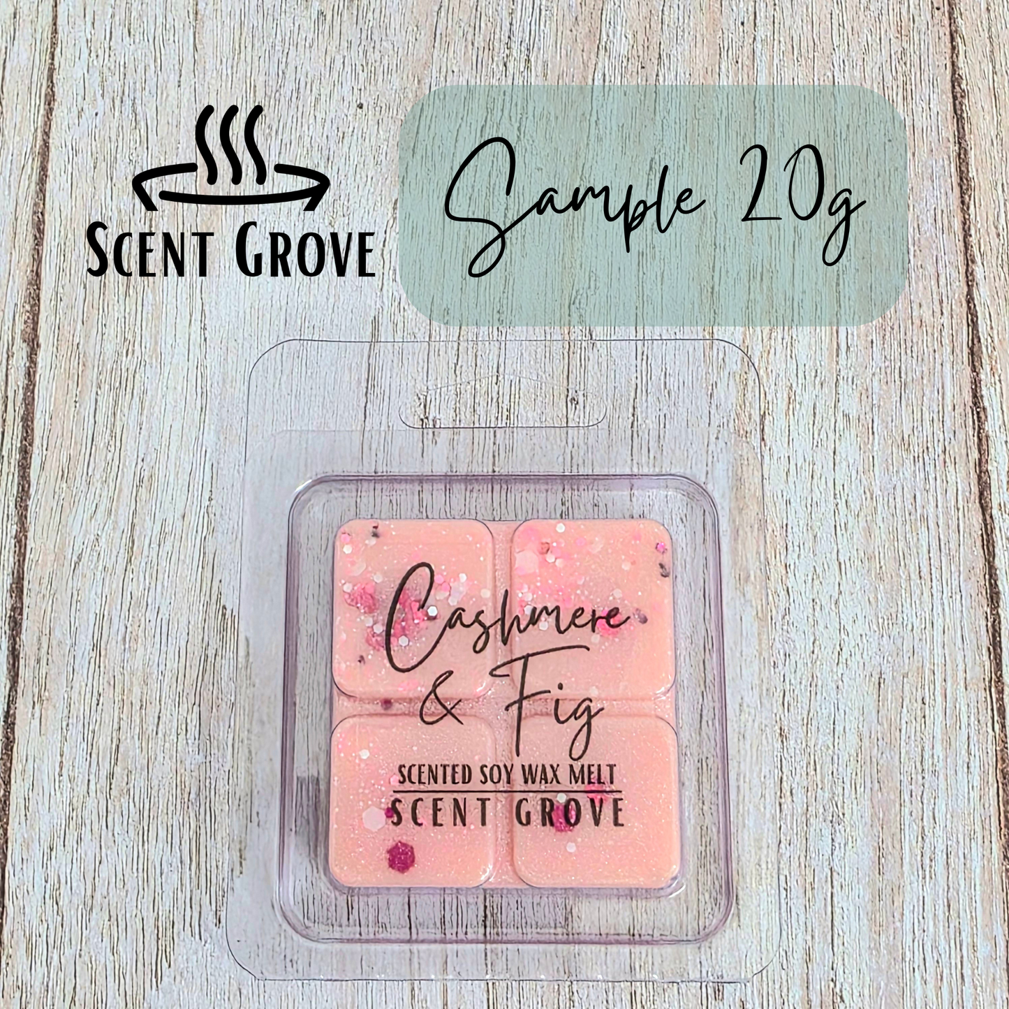 Cashmere & Fig scented soy wax melt
