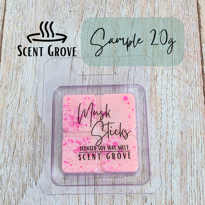 Musk sticks scented soy wax melt