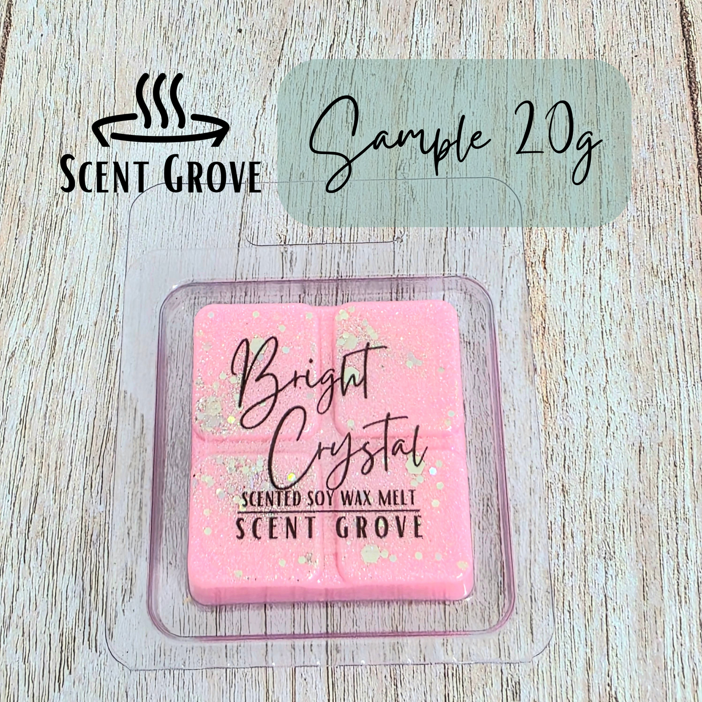 Bright Crystal scented soy wax melt