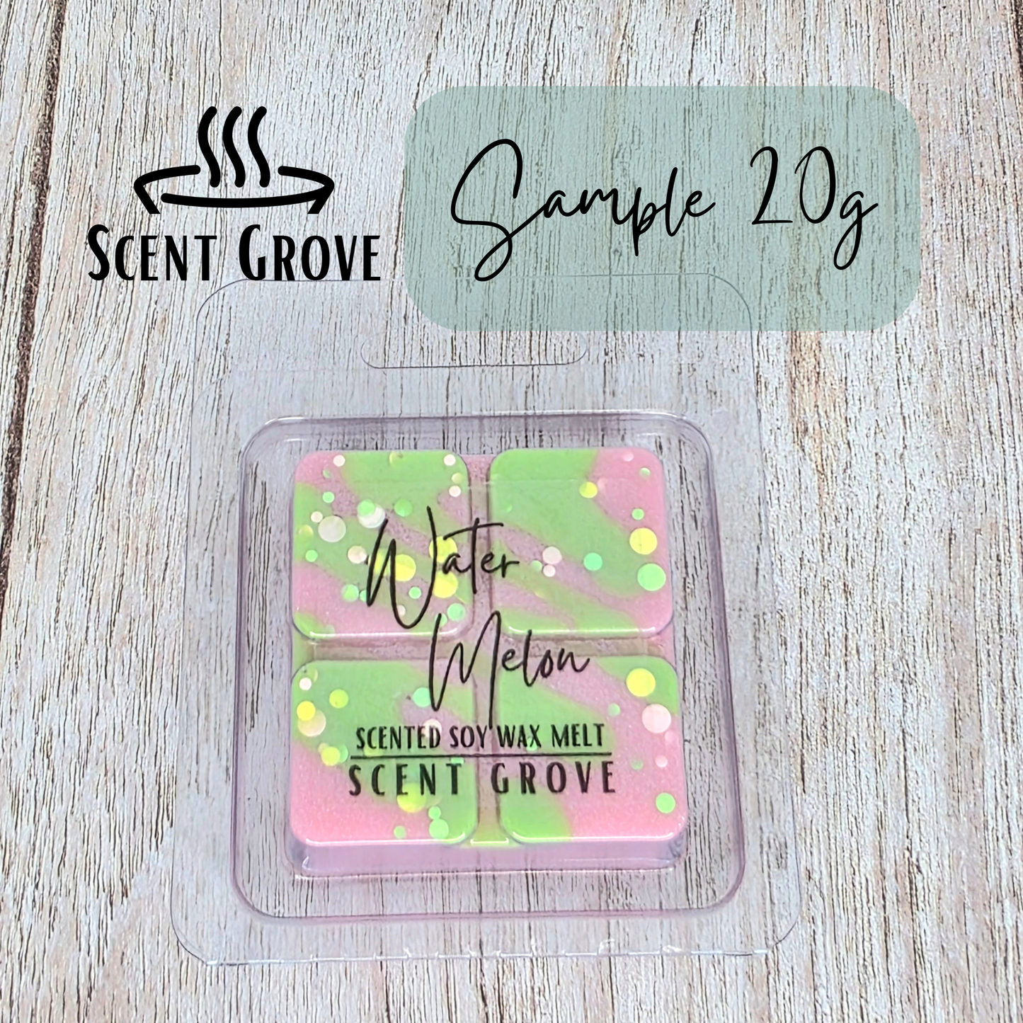 Watermelon scented soy wax melt