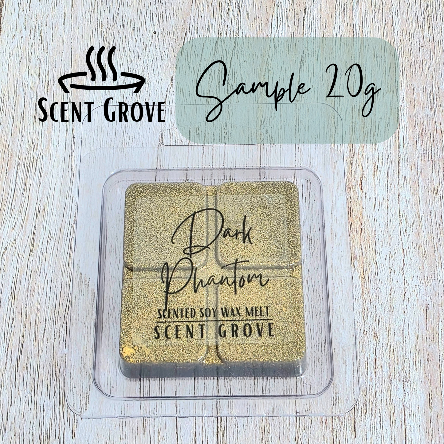 Dark Phantom scented soy wax melt
