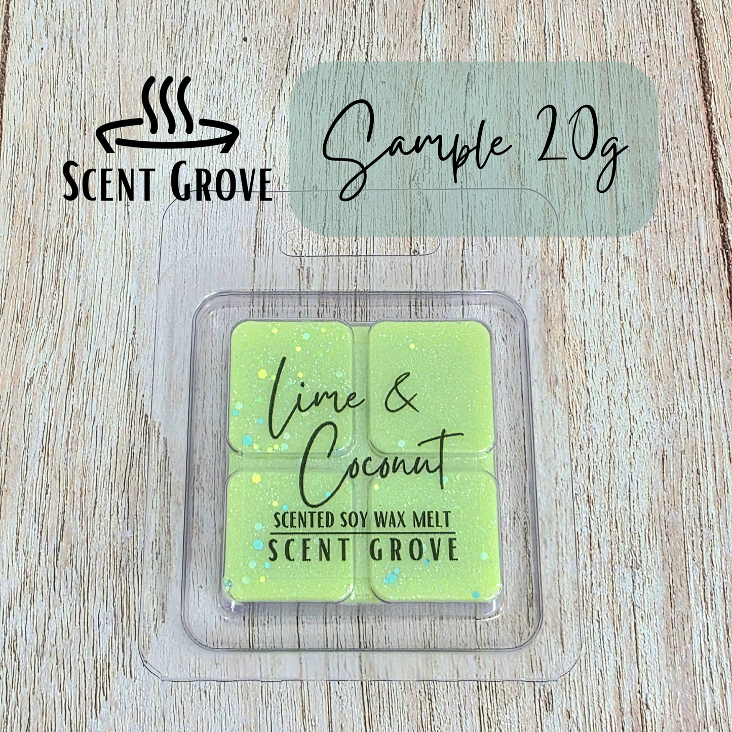 Lime & Coconut soy wax melt