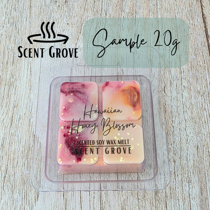 Hawaiian Honey Blossom scented soy wax melt