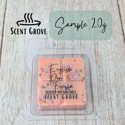 English Pear & Freesia soy wax melt