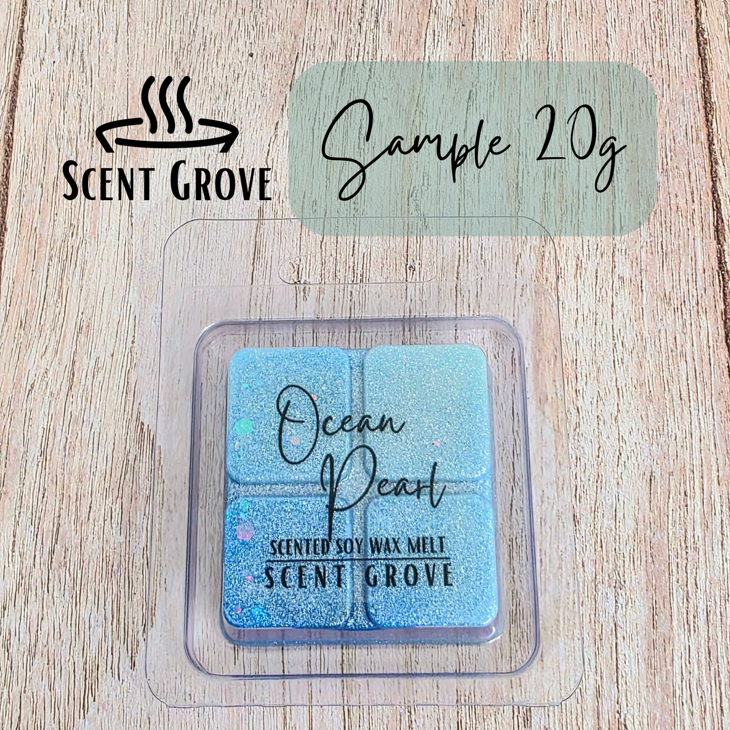 Ocean Pearl scented soy wax melt
