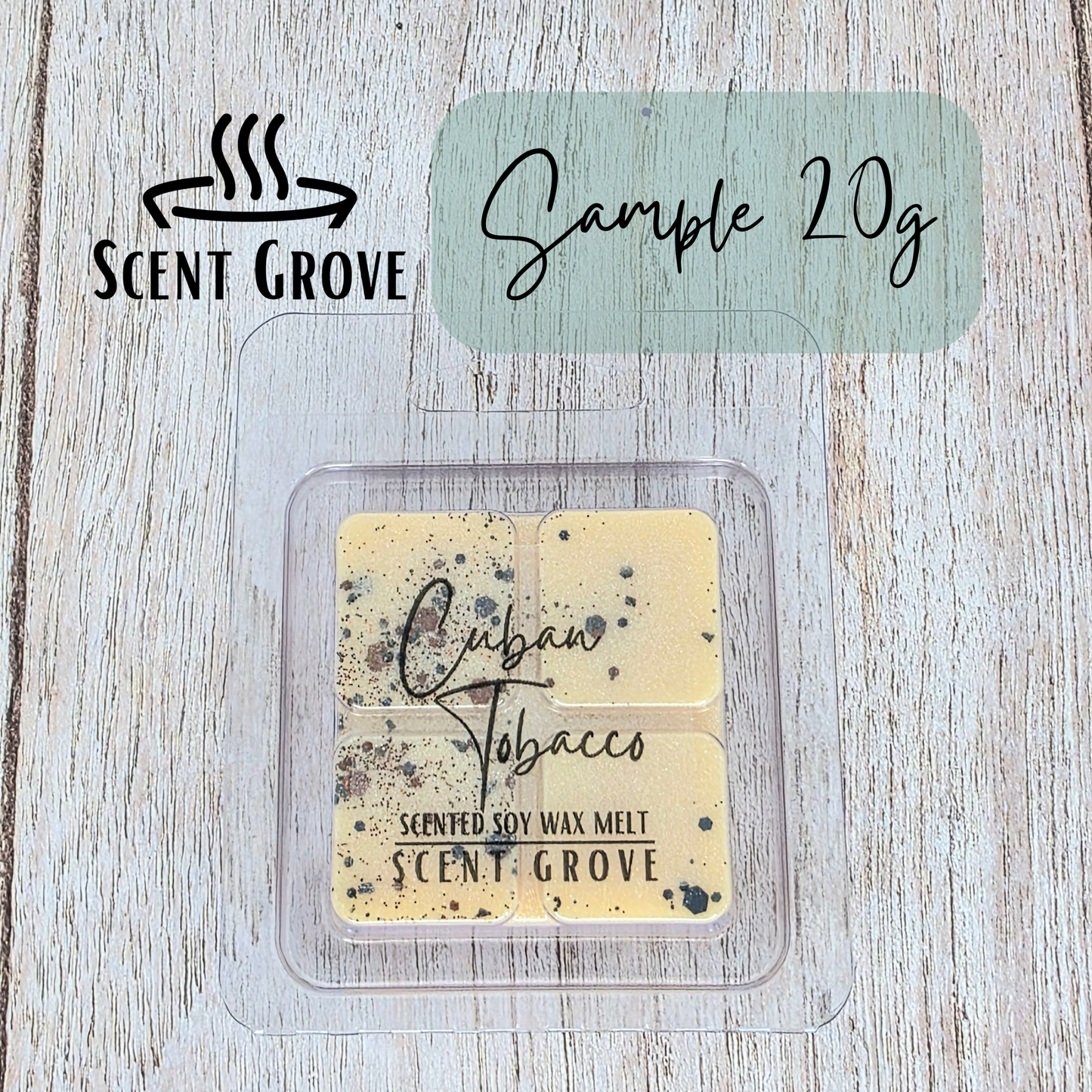 Cuban Tob-acco scented soy wax melt