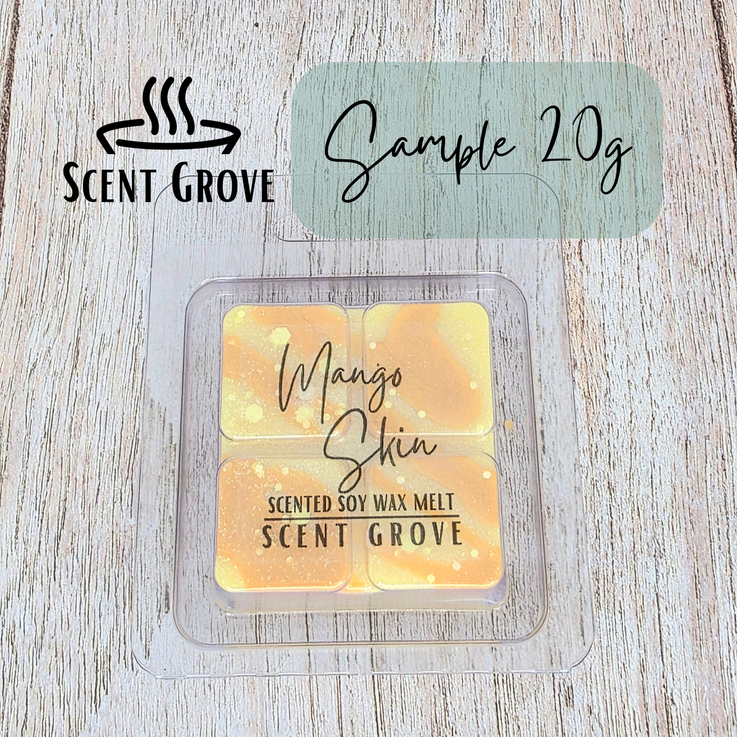 Mango Skin type scented soy wax melt
