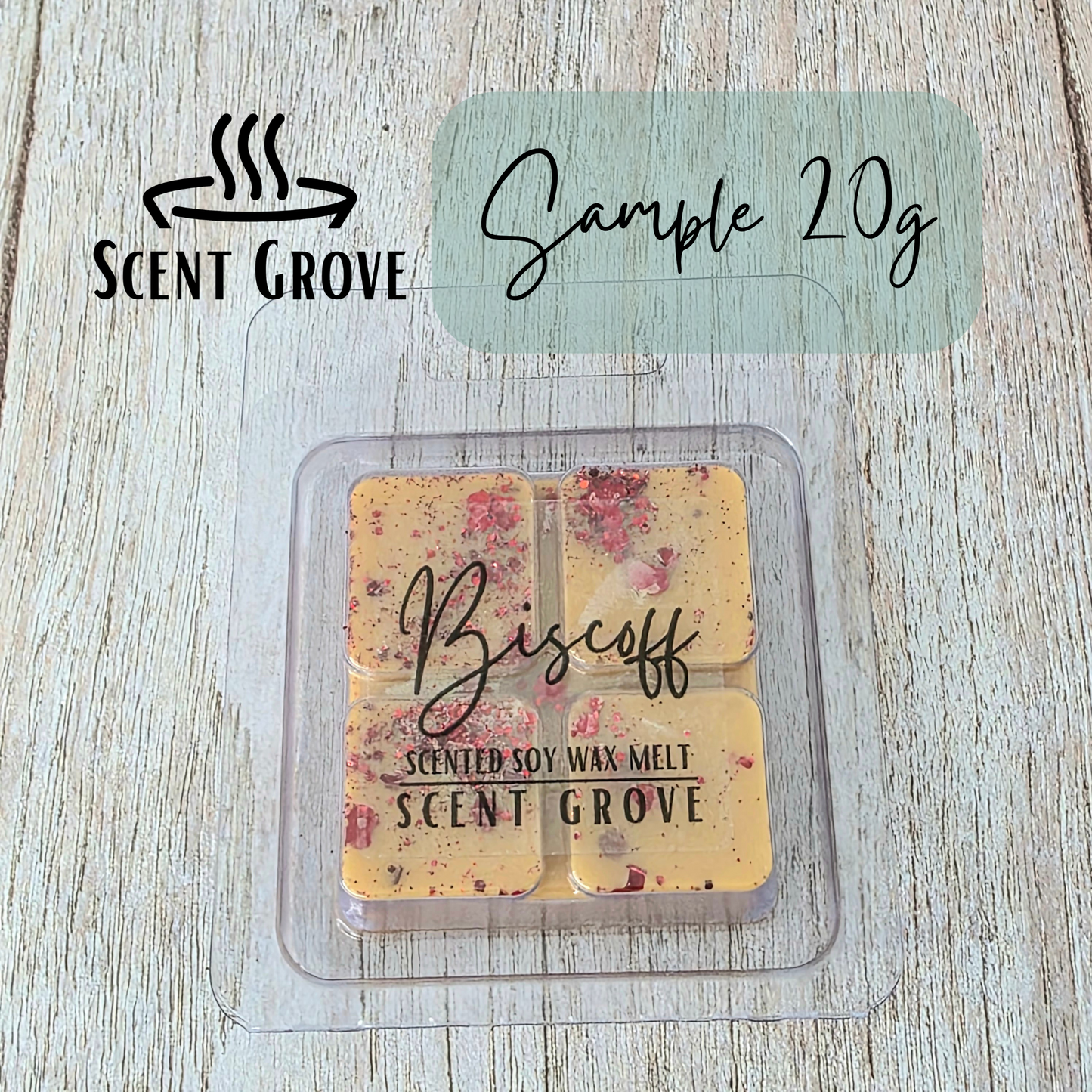 Biscoff scented soy wax melt