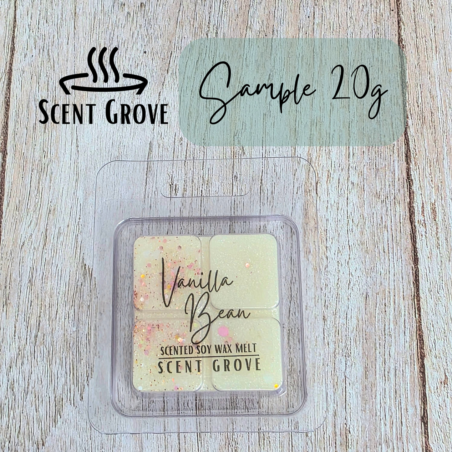 Vanilla Bean scented soy wax melt
