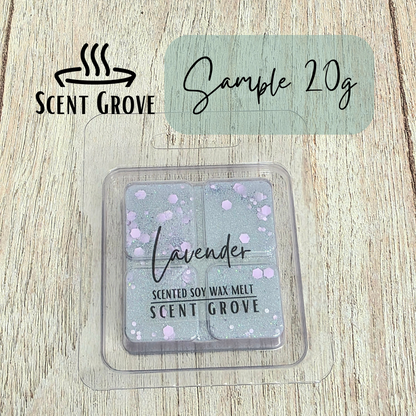 Lavender scented soy wax melt