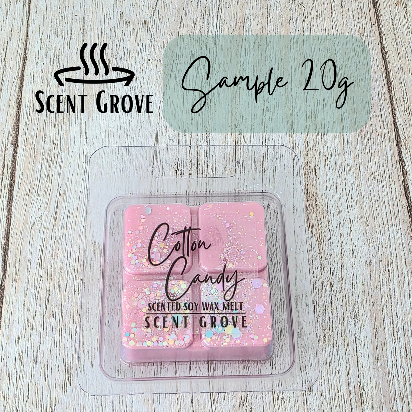 Cotton Candy scented soy wax melt