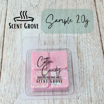 Cotton Candy scented soy wax melt