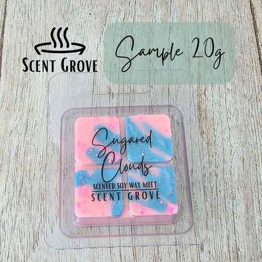 Sugared Clouds scented soy wax melt