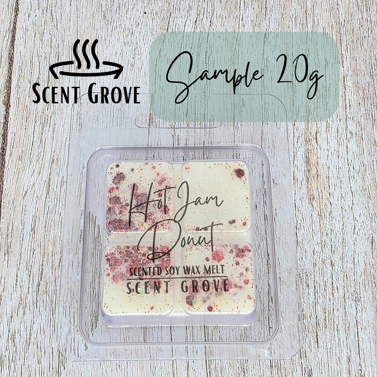 Jam Donut scented soy wax melt