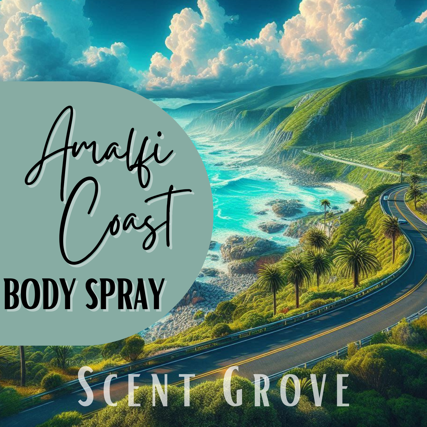 Amalfi Coast scented body mist spray 100ml