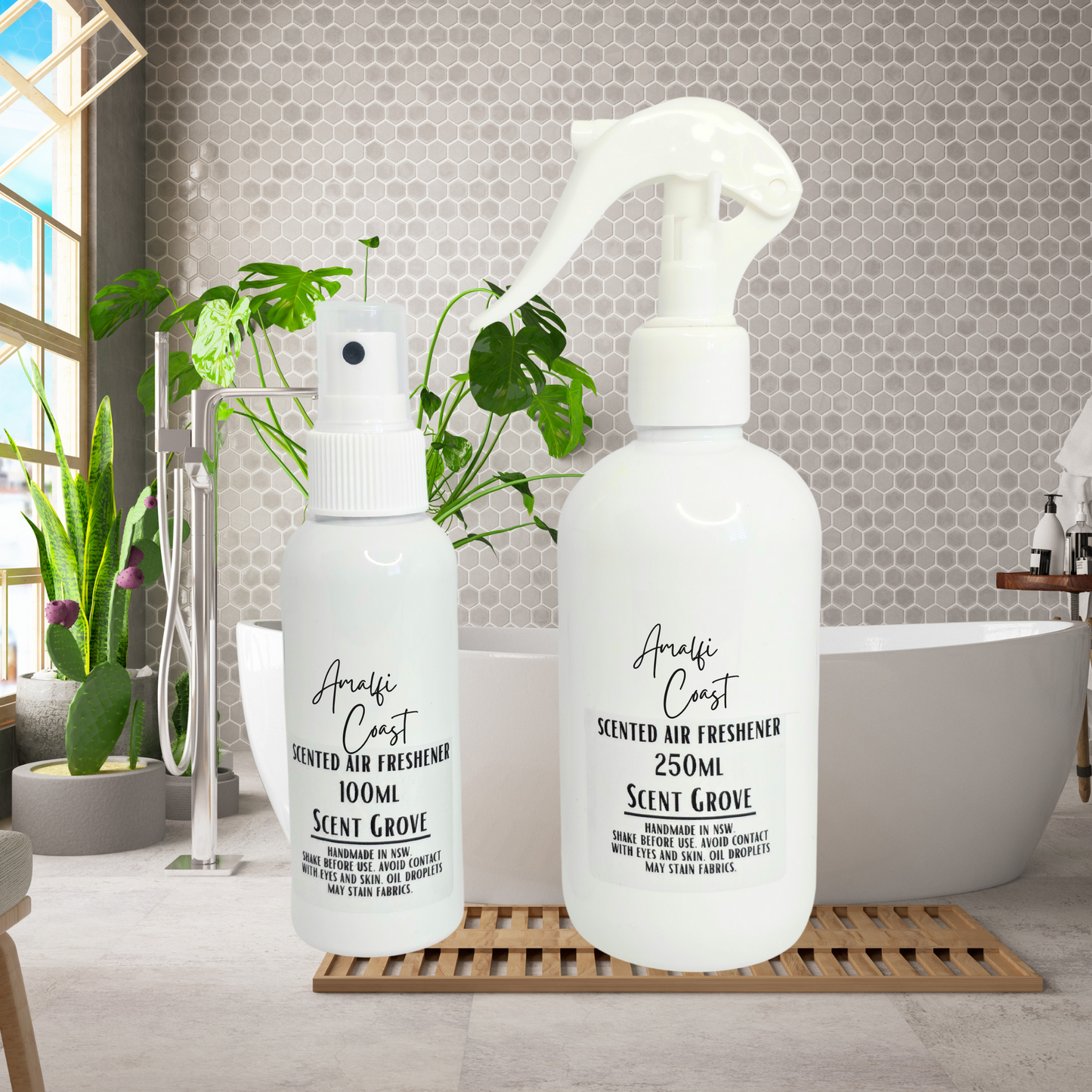 Amalfi Coast Scented Air Freshener Spray multi purpose for car, home, room