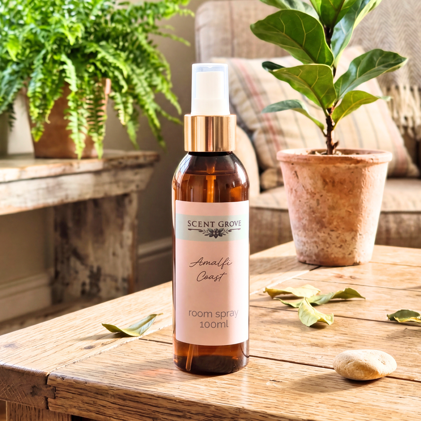 Amalfi Coast Scented Air Freshener Spray multi purpose for car, home, room