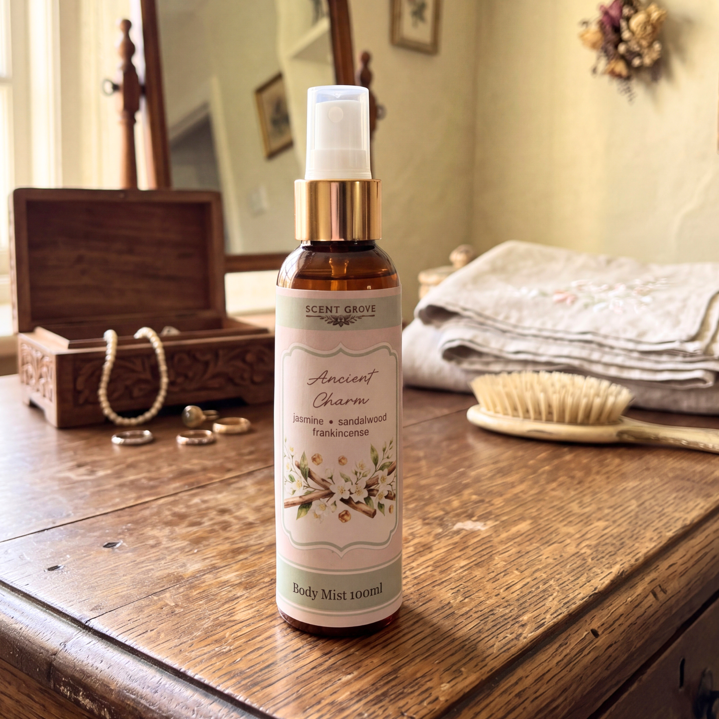 Ancient Charm scented body mist spray 100ml