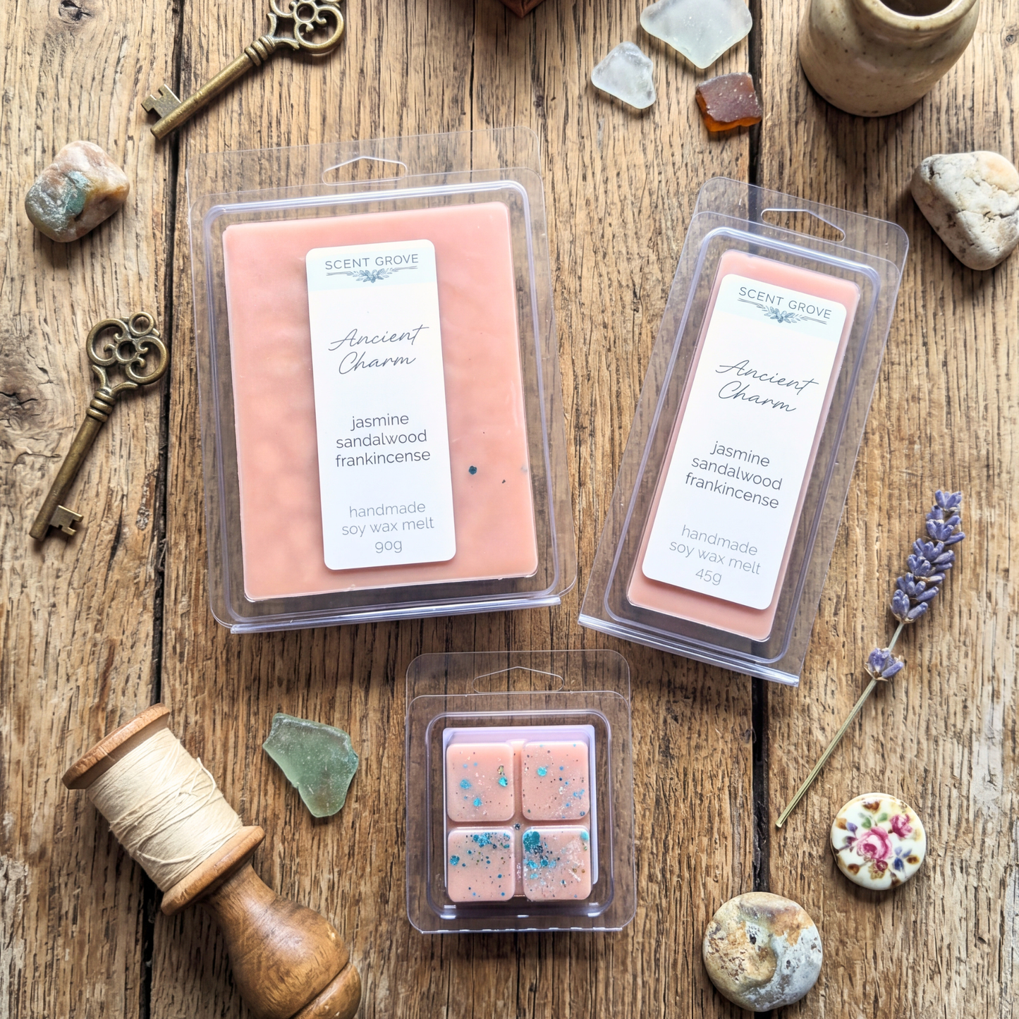 Ancient Charm scented soy wax melt