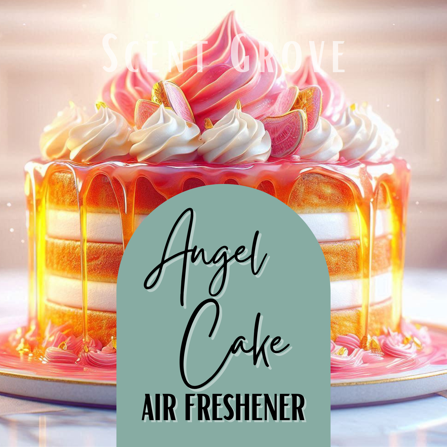 Angel Cake Scented Air Freshener Spray multi purpose for car, home, room