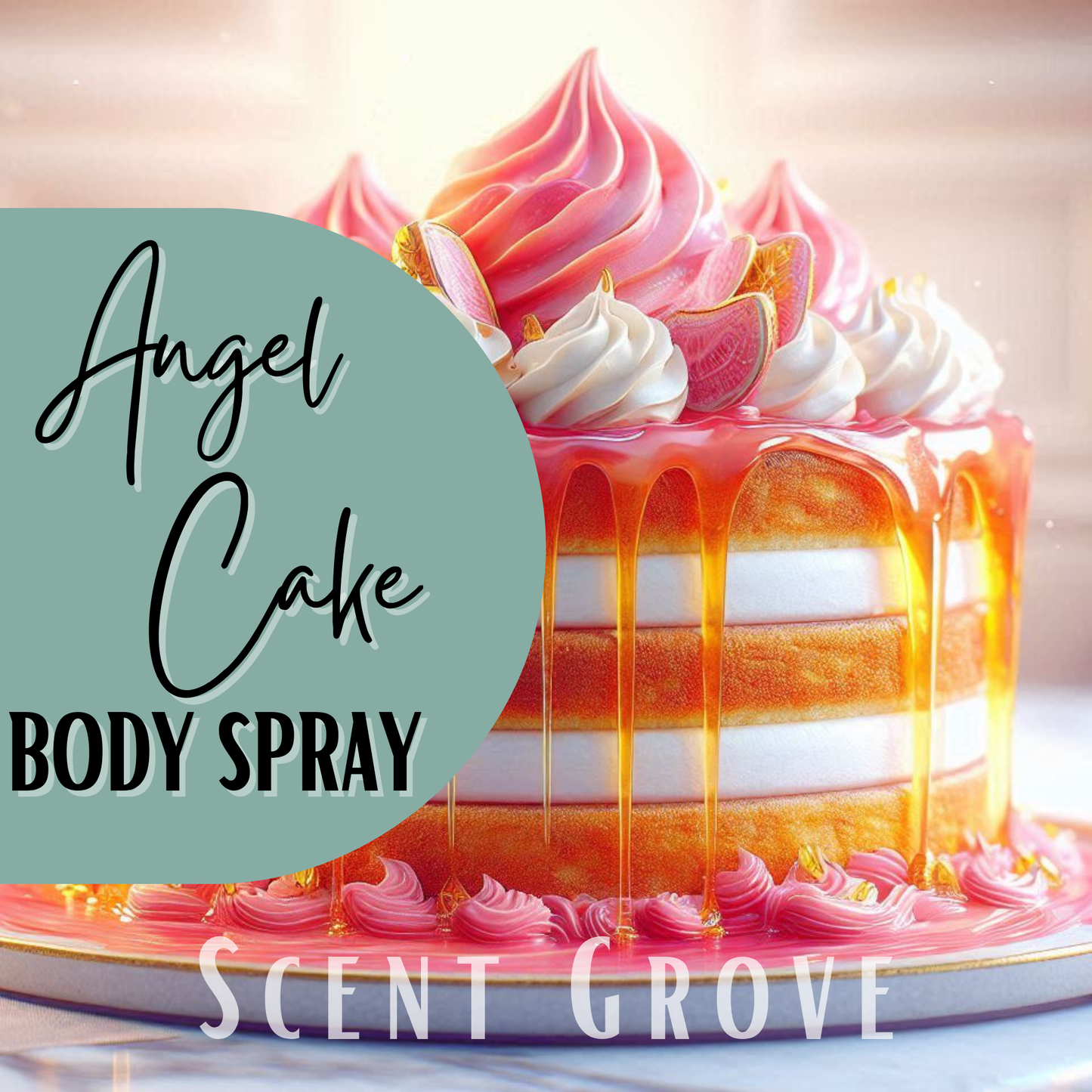 Angel Cake scented body mist spray 100ml
