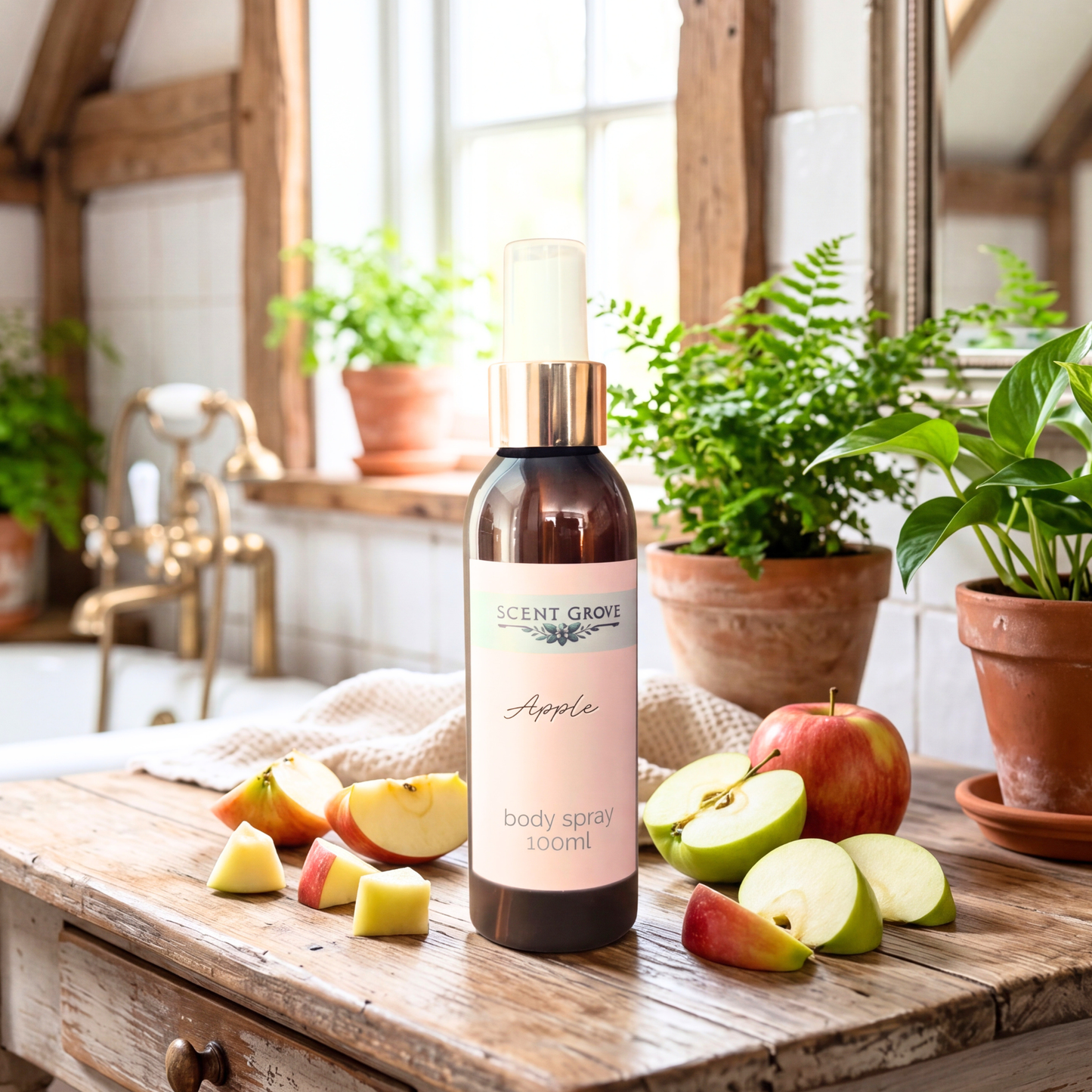 Apple scented body mist spray 100ml